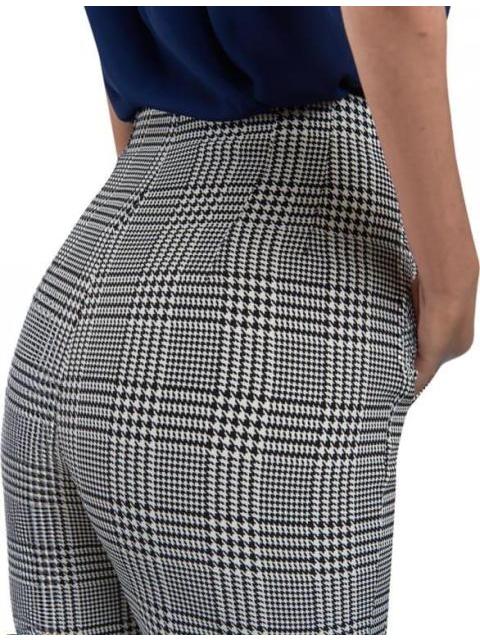 PANTALON RECTO CINTURA REGULAR GRIS HOLLY LAND
