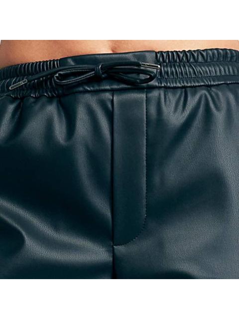 PANTALON RECTO EFECTO PIEL NEGRO HOLLY LAND
