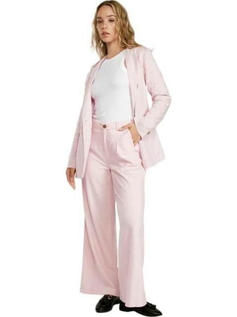 PANTALON SASTRE DE LINO ROSA HOLLY LAND