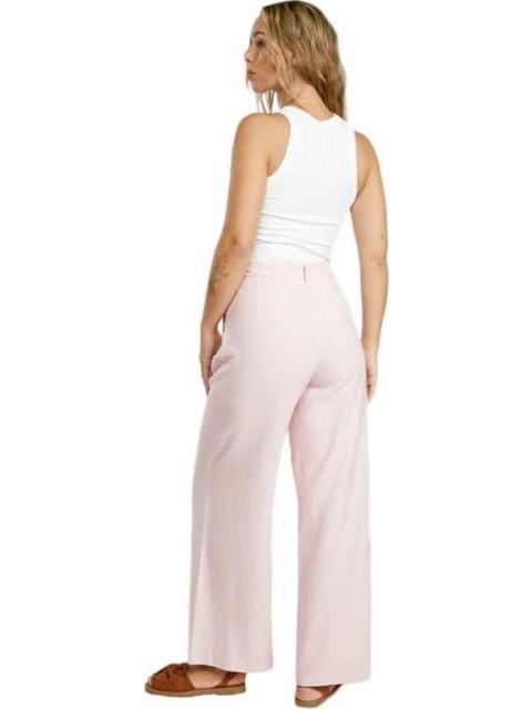 PANTALON SASTRE DE LINO ROSA HOLLY LAND