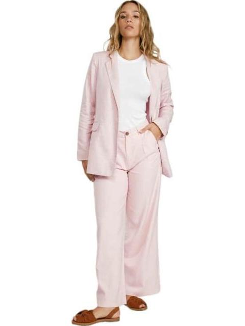PANTALON SASTRE DE LINO ROSA HOLLY LAND