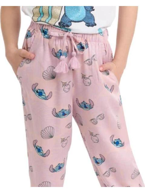 PANTALON STITCH PALO DE ROSA DISNEY