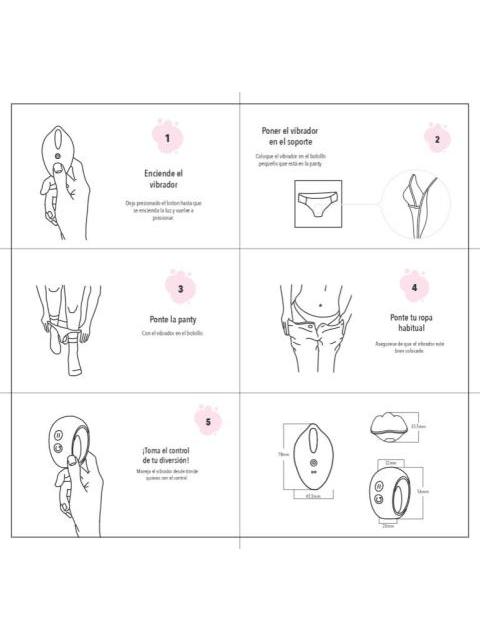 PANTI CON VIBRADOR A CONTROL REMOTO NEGRO LOVE TO LOUNGE