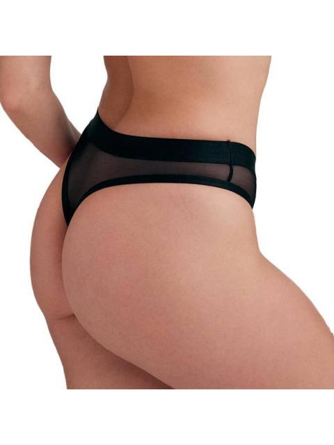 PANTI CORTE TANGA NEGRO LOVE TO LOUNGE