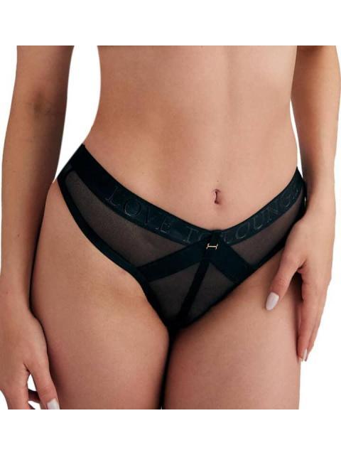 PANTI CORTE TANGA NEGRO LOVE TO LOUNGE
