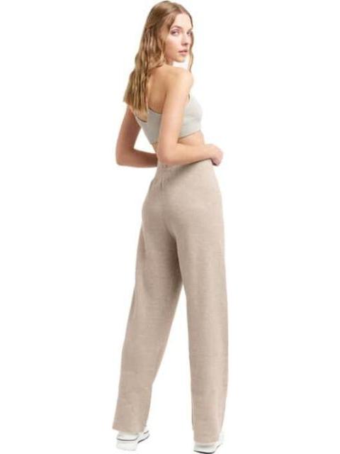 PANTS CINTURA ALTA BEIGE LOVE TO LOUNGE