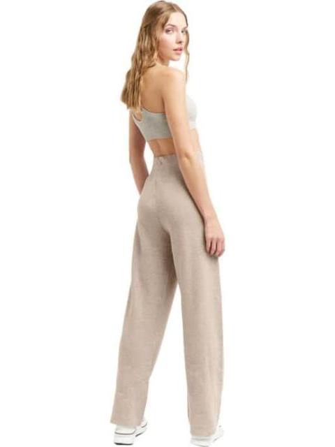 PANTS CINTURA ALTA BEIGE LOVE TO LOUNGE