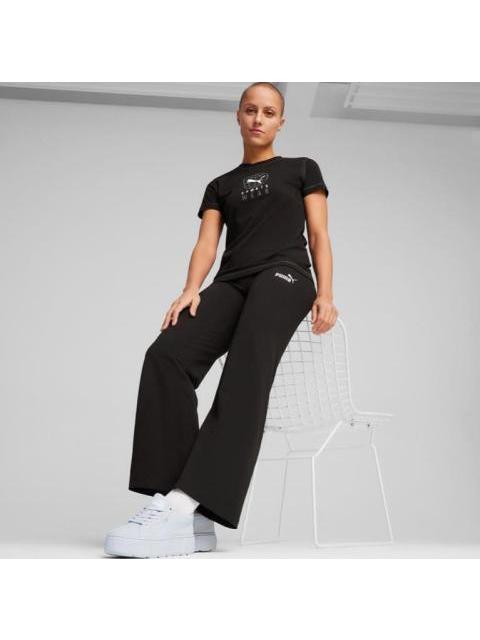 PANTS CORTE RECTO NEGRO PUMA