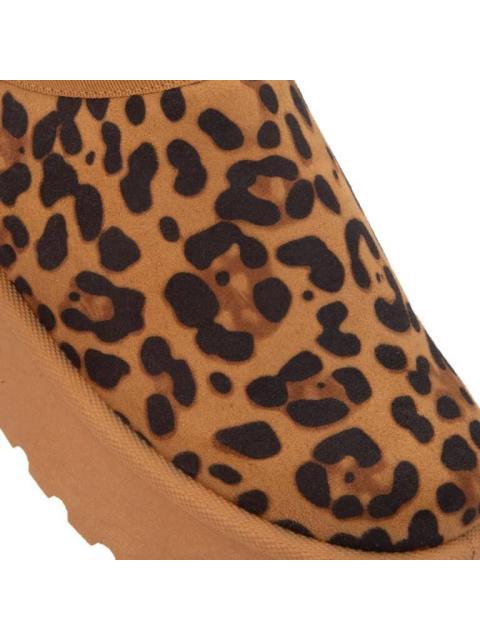 PANTUFLA ANIMAL PRINT CAFE LOVE TO LOUNGE