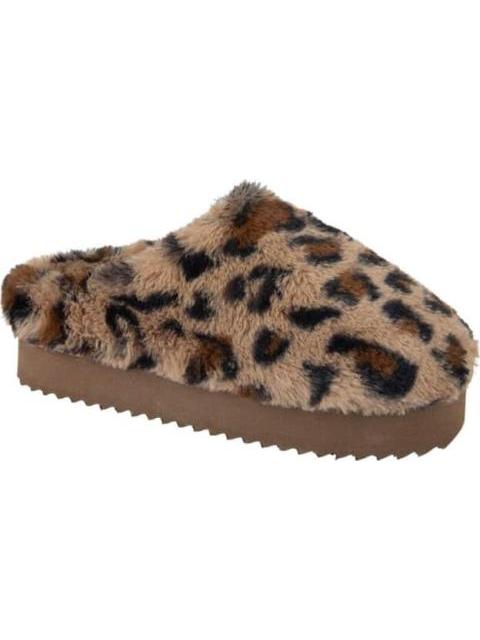 PANTUFLA ANIMAL PRINT PELUCHE CAMEL LOVE TO LOUNGE