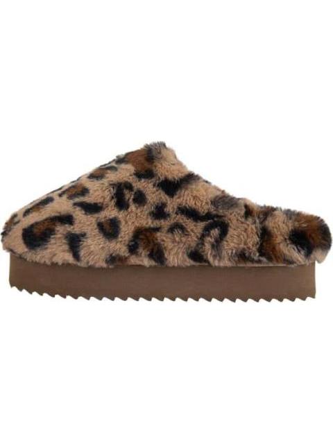 PANTUFLA ANIMAL PRINT PELUCHE CAMEL LOVE TO LOUNGE