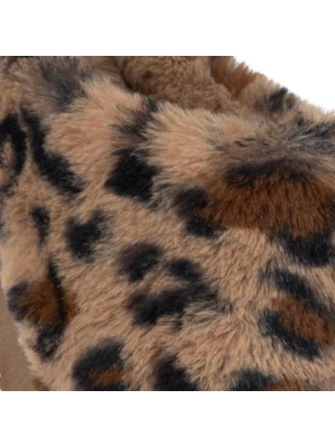 PANTUFLA ANIMAL PRINT PELUCHE CAMEL LOVE TO LOUNGE