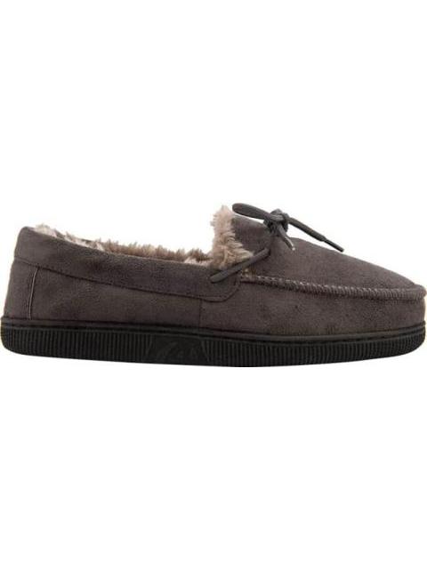 PANTUFLA CERRADA PELUCHE GRIS NEBEL WALK