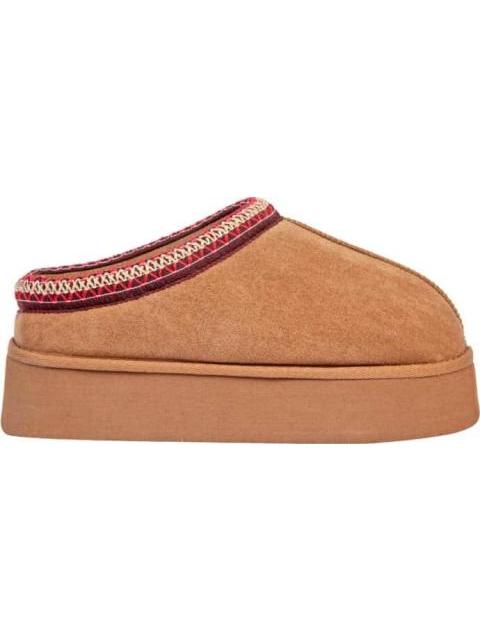 PANTUFLA CON PLATAFORMA PELUCHE CAFE LOVE TO LOUNGE