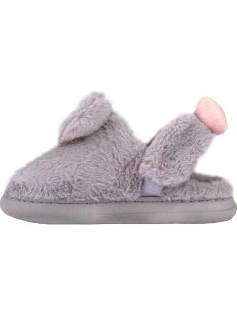 PANTUFLA CONEJO PELUCHE GRIS LOVE TO LOUNGE