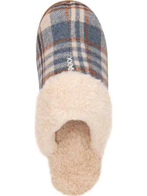 PANTUFLA DE PELUCHE AZUL SHOSH CONFORT