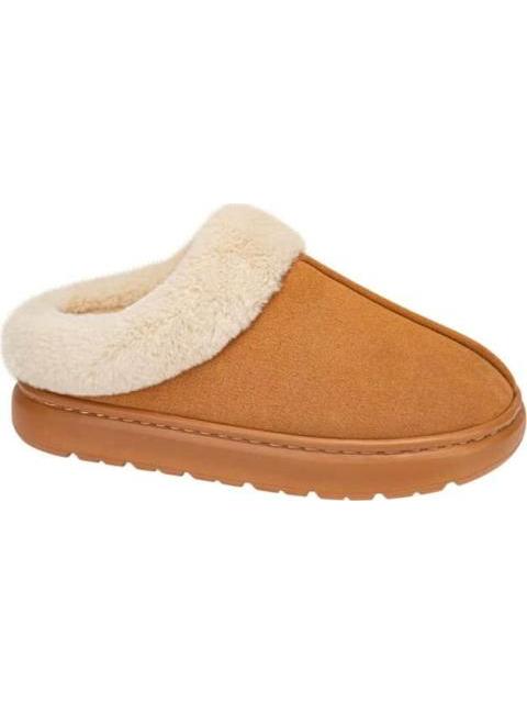 PANTUFLA DE PELUCHE CAMEL SHOSH CONFORT