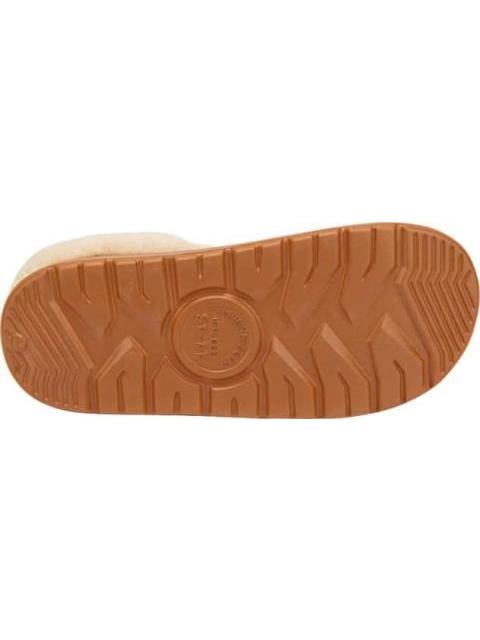 PANTUFLA DE PELUCHE CAMEL SHOSH CONFORT
