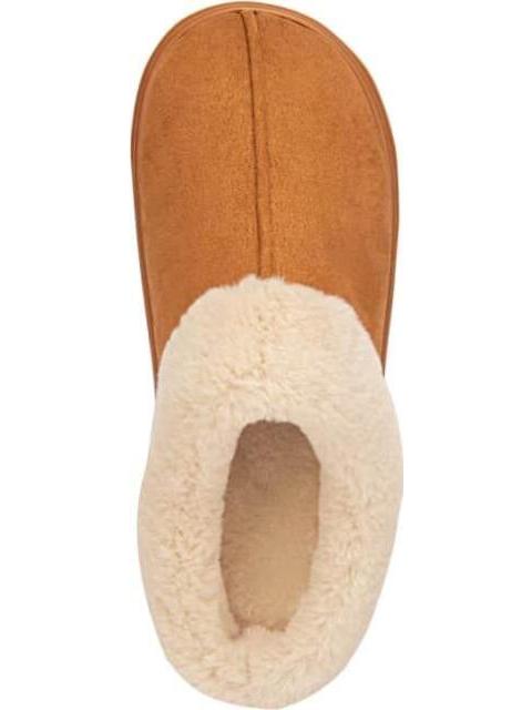 PANTUFLA DE PELUCHE CAMEL SHOSH CONFORT
