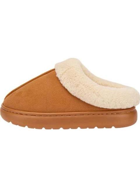 PANTUFLA DE PELUCHE CAMEL SHOSH CONFORT