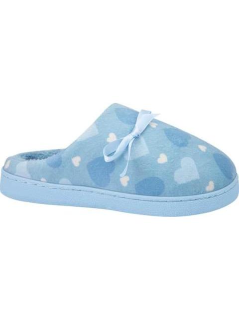 PANTUFLA DE PELUCHE AZUL SHOSH CONFORT