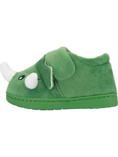 PANTUFLA DINOSAURIO VELCRO VERDE SCHATZ KIDS