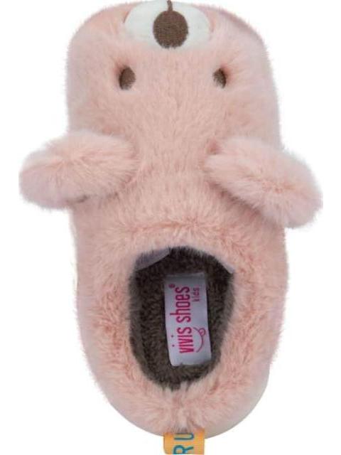 PANTUFLA OSO PELUCHE ROSA VIVIS SHOES KIDS