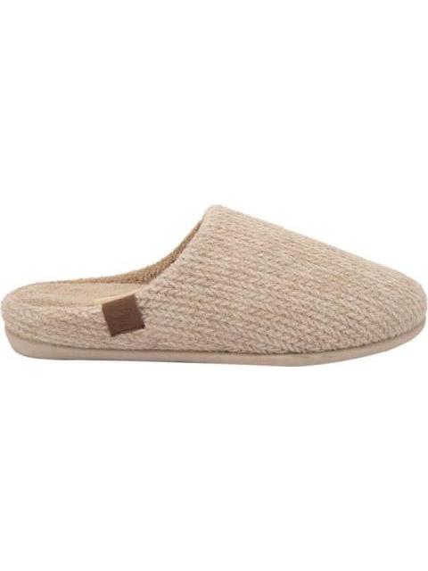 PANTUFLA PAÑO BEIGE SHOSH CONFORT