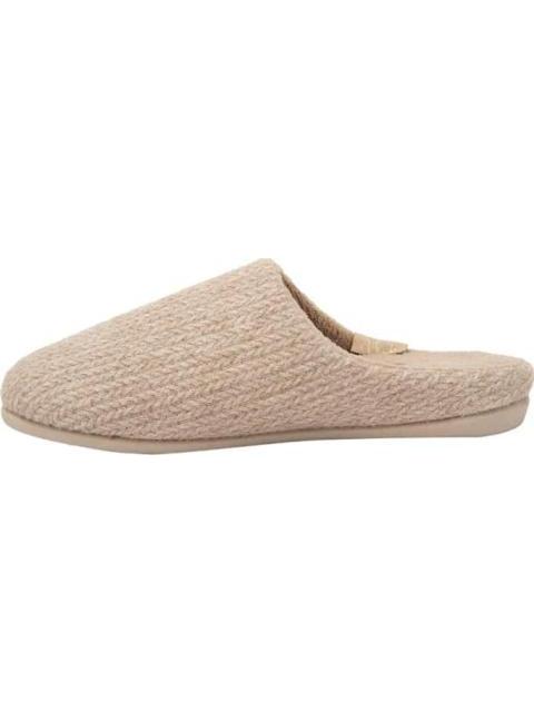 PANTUFLA PAÑO BEIGE SHOSH CONFORT