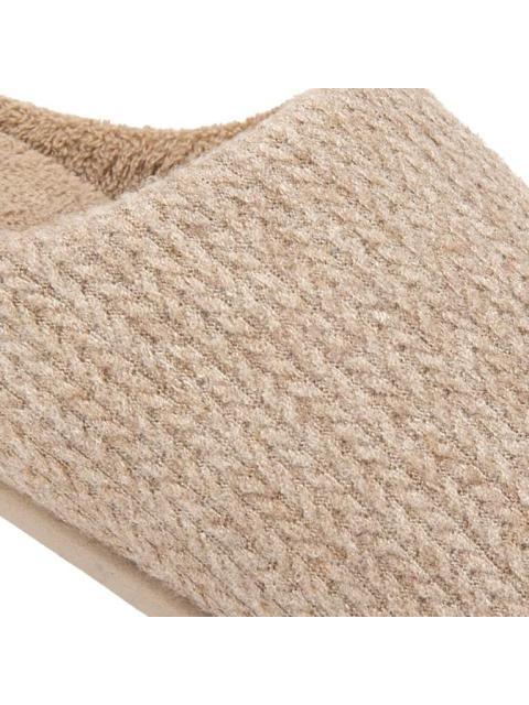 PANTUFLA PAÑO BEIGE SHOSH CONFORT