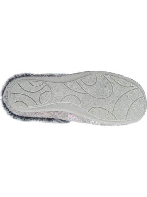 PANTUFLA PAÑO GRIS SHOSH CONFORT