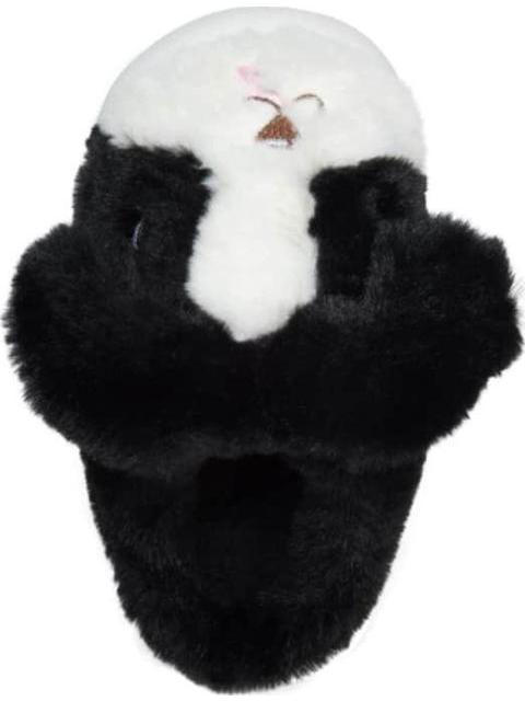 PANTUFLA PELUCHE PERRO NEGRO SCHATZ KIDS