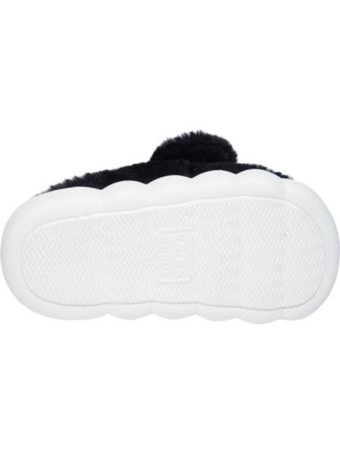 PANTUFLA PELUCHE PERRO NEGRO SCHATZ KIDS