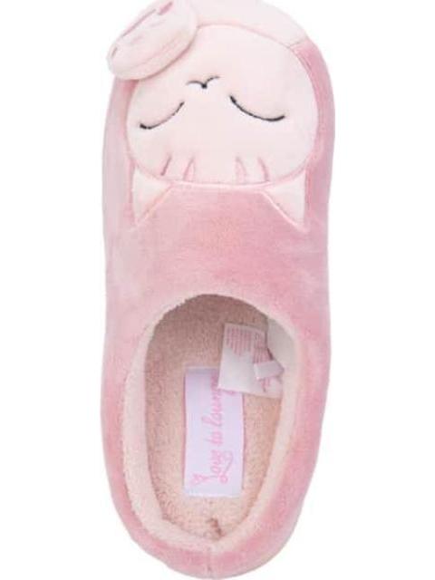PANTUFLA GATO ROSA LOVE TO LOUNGE