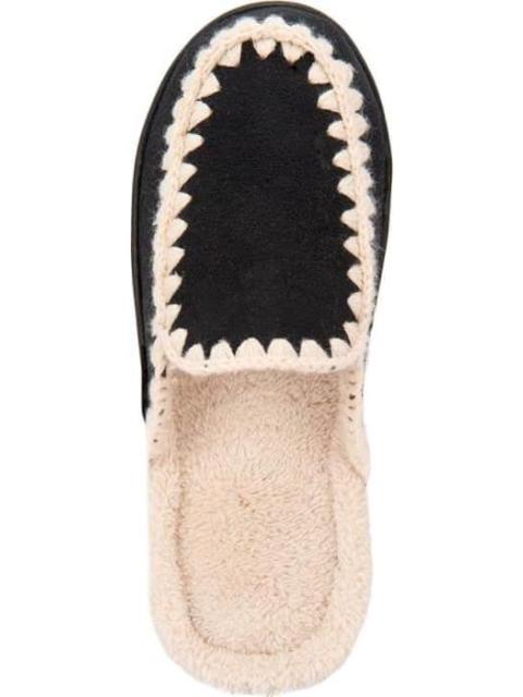 PANTUFLA TEJIDO NEGRO SHOSH CONFORT