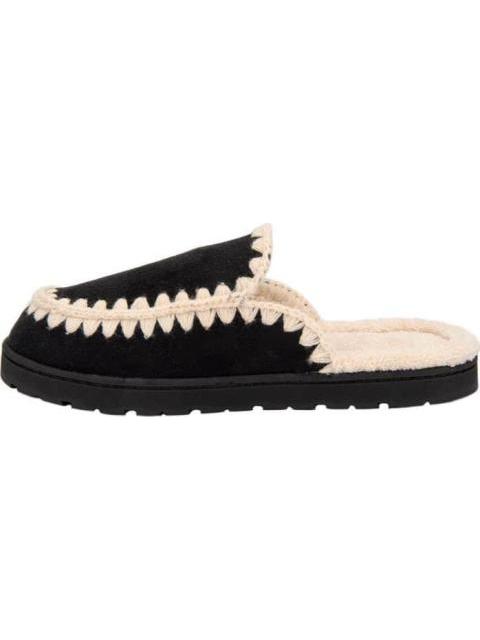 PANTUFLA TEJIDO NEGRO SHOSH CONFORT