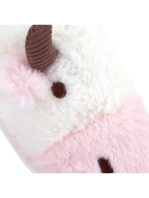 PANTUFLA VACA PELUCHE ROSA LOVE TO LOUNGE