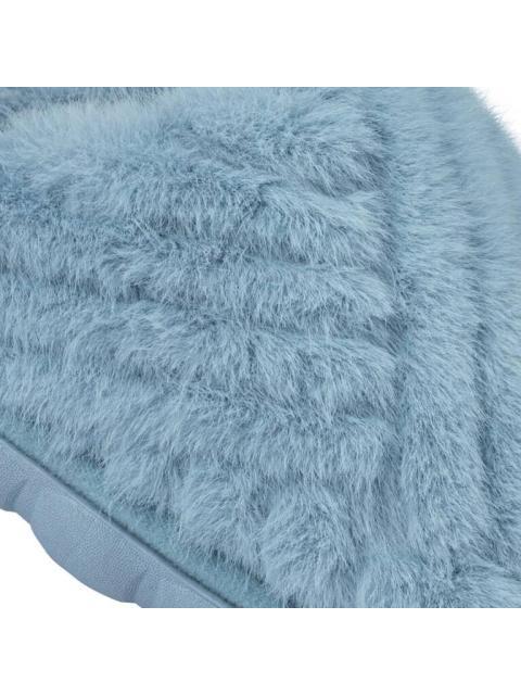 PANTUFLA ZUECO PELUCHE AZUL LOVE TO LOUNGE