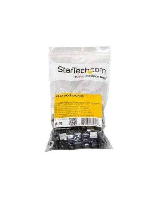 STARTECH  PAQUETE DE 50 TORNILLOS 10-32 Y TUERCAS CLIP PARA GABINETE RACK DE SERVIDORES