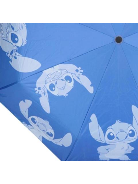 PARAGUAS PLEGABLE STITCH AZUL STITCH