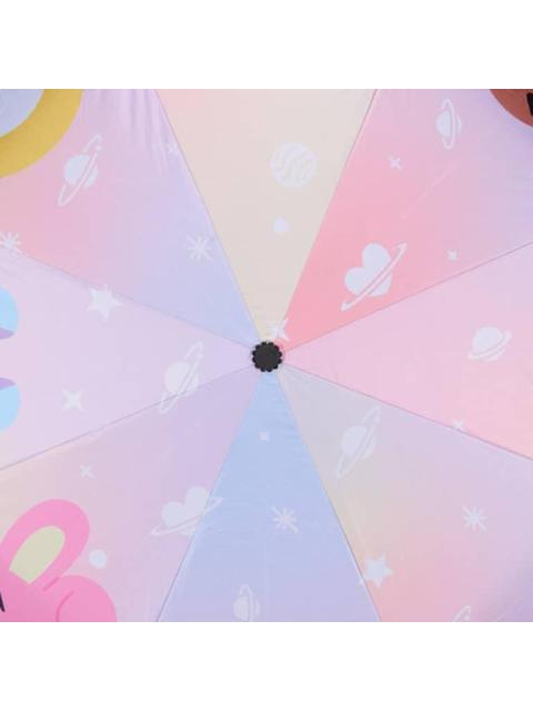 PARAGUAS PORTATIL BT21 ROSA BT21