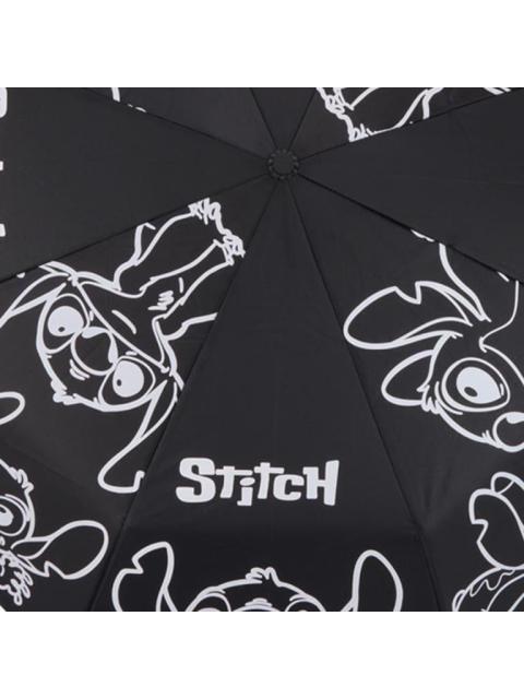PARAGUAS PORTATIL STITCH NEGRO STITCH