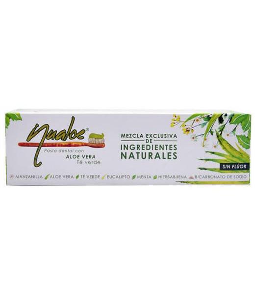 PASTA DENTAL CON ALOE VERA 90 G NUALOE