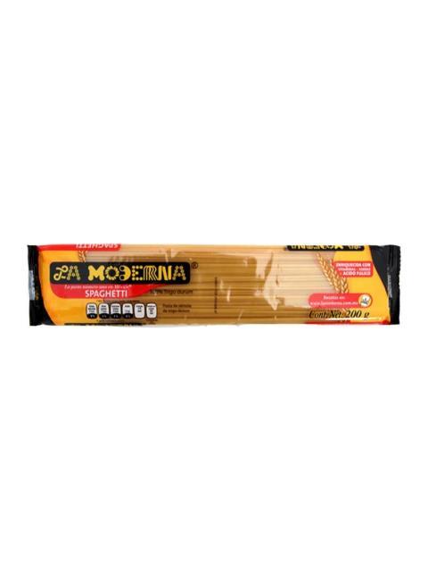 PASTA PARA SOPA LA MODERNA SPAGUETTI 200 GRAMOS