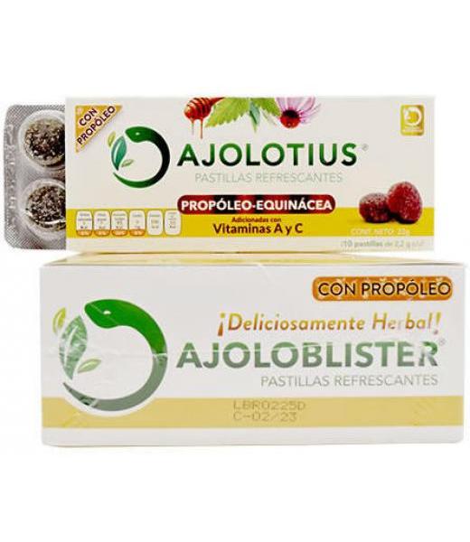 PALETAS BRONCOLIN C 50 CON MIEL DE ABEJA Y EXTRACTOS HERBALES SAB BRONCOLIN