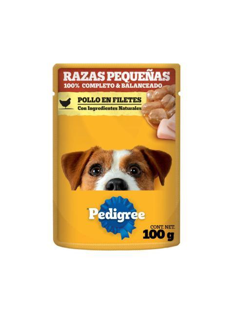 PEDIGREE RAZAS PEQ POLLO SOBRE DE 100 GR