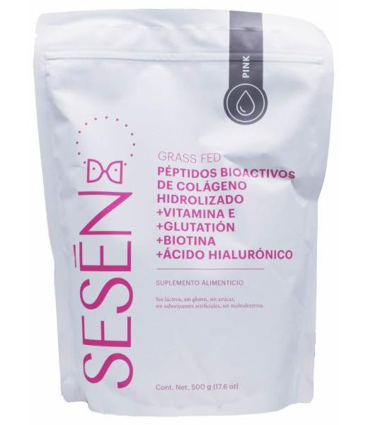 PEPTIDOS COLAGENO VITAMINA E GLUTATION BIOTINA 500 G SESEN