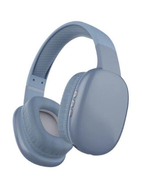 PERFECT CHOICE AUDIFONOS CLOUD BLUETOOTH INALAMBRICO USB-C AZUL