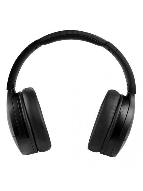 PERFECT CHOICE AUDIFONOS CON MICROFONO AROUNDY BLUETOOTH INALAMBRICO NEGRO