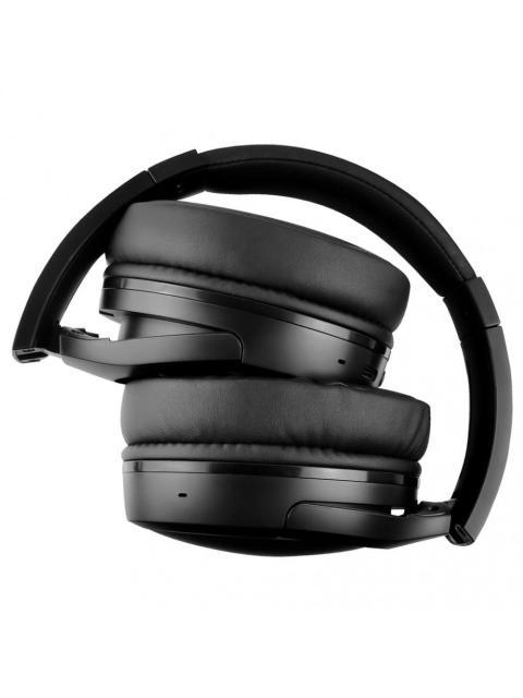 PERFECT CHOICE AUDIFONOS CON MICROFONO AROUNDY BLUETOOTH INALAMBRICO NEGRO
